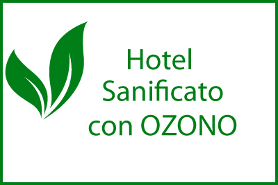 Hotel sanificato con Ozono igienizzato